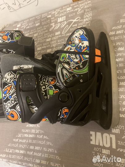 Коньки десткие раздвижные 26-31 размер