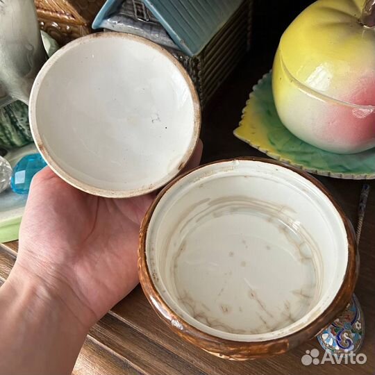 Шкатулка орехи СССР Конаково Зик