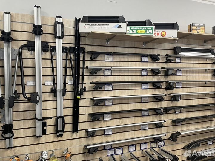 Багажник на инт.рейлинги Integra-120 крыло