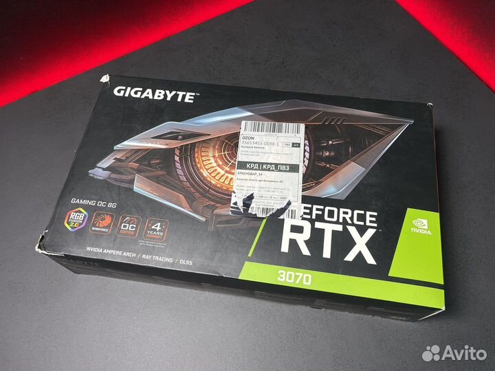 RTX 3070 Gigabyte gaming OC 8Gb