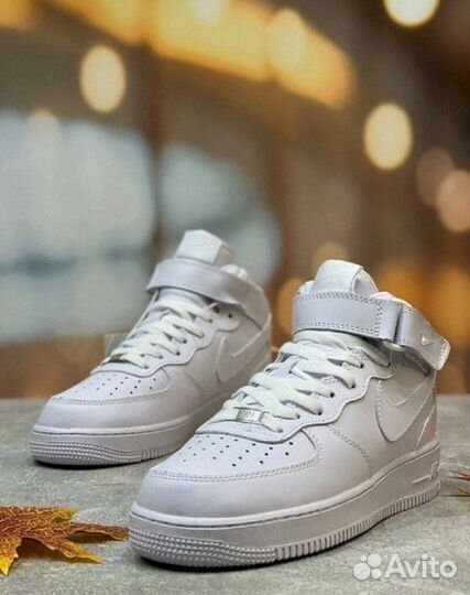 Nike air force 1 белые разм. 41