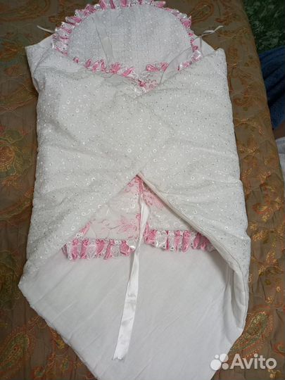 Конверт на выписку для девочки