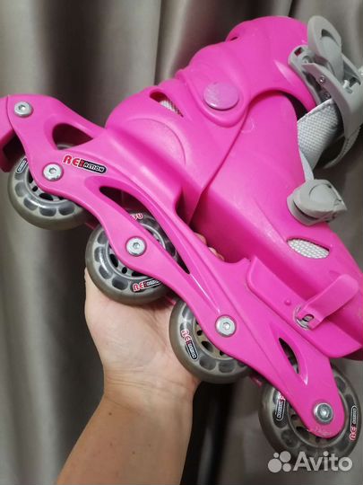 Роликовые коньки раздвижные детские