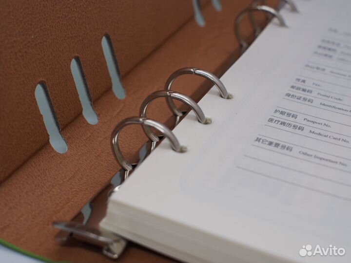 Ежедневник недатированный, голубой