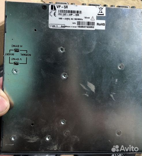 Приемник по витрй паре kramer VP-5R