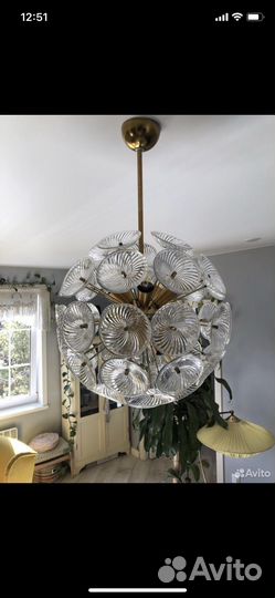 Люстра Одуванчик Спутник 60-е
