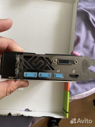 Видеокарта sapphire rx570 nitro