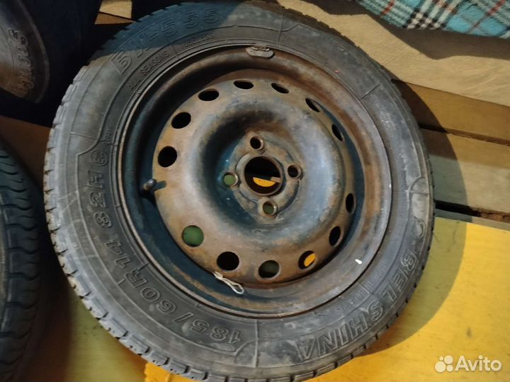Колёса в сборе r14 летняя резина