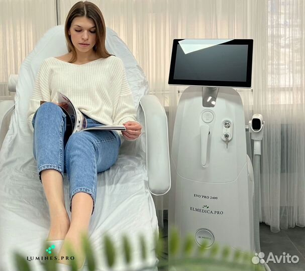 Диодный лазер для эпиляции lumines Max’Plus 2000 Вт