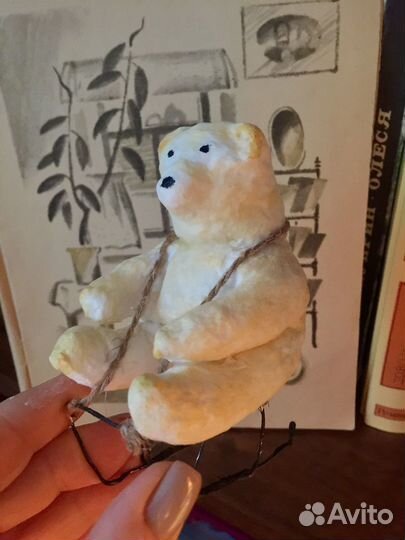 Игрушки из ваты на ёлку