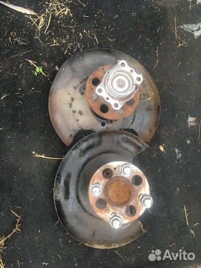 Хюндай солярис ступица задняя