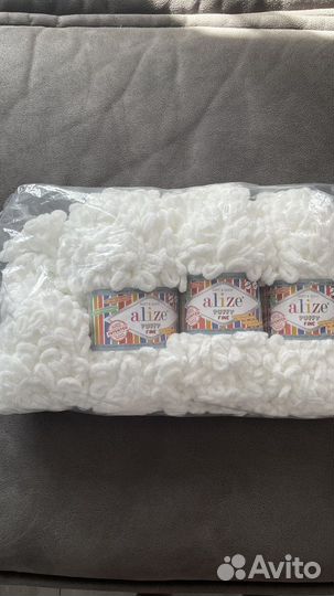 Турецкая Пряжа alize puffy fine Ализе пуффи файн