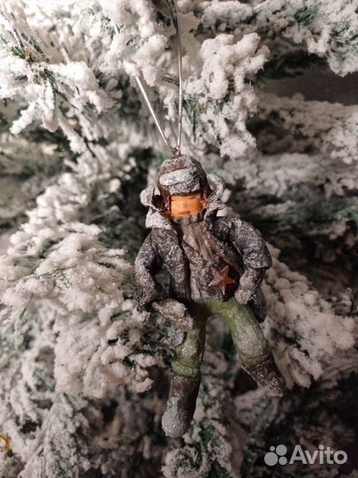 Ватные игрушки на ёлку