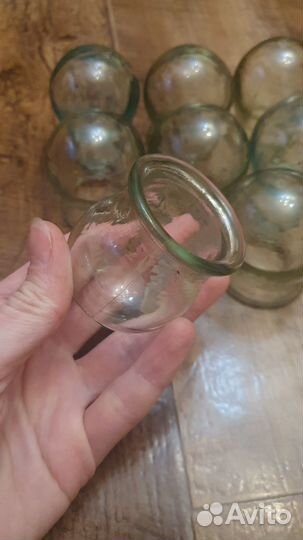 Банки стеклянные медицинские