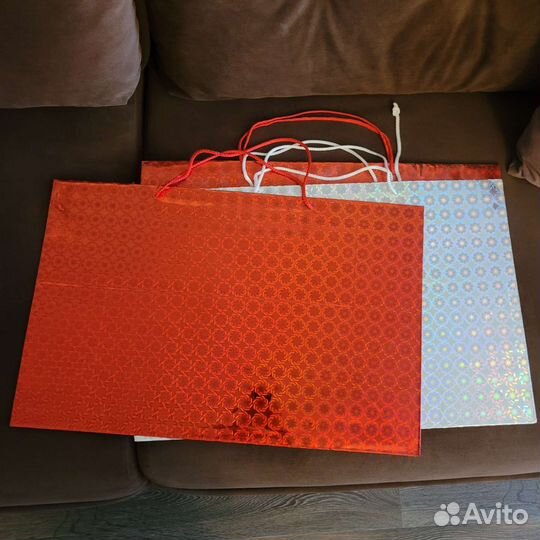 Пакеты подарочные большого размера. Пакет большой