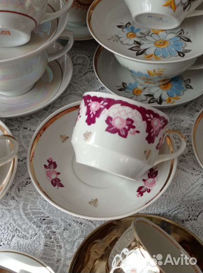 Чайные пары СССР разных фз