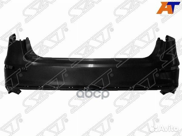 Бампер задний KIA RIO 15-17 4D russian type