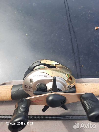 Спининг с катушкой бу