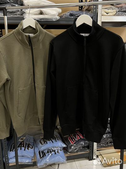 Кофты Stone Island (Хаки,Черный)