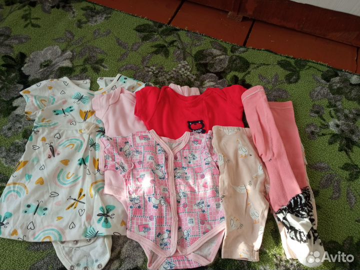 Вещи пакетом на девочку с 0 до 86