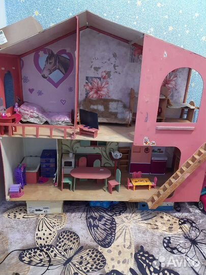 Кукольный дом для барби