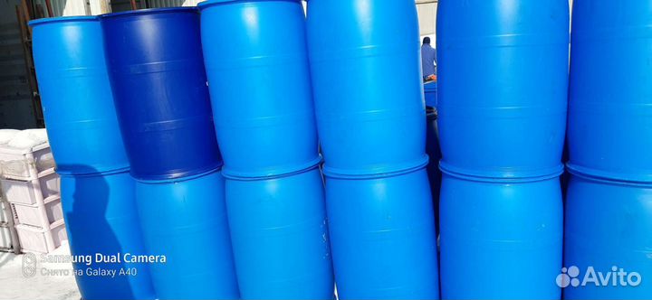 Бочка пластика 227литр 65л 127л 165л доставка ест