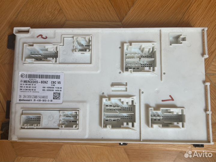 Блок на Marcedes ML