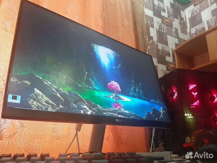 Монитор lg-24mk600m, ips, диагональ 24