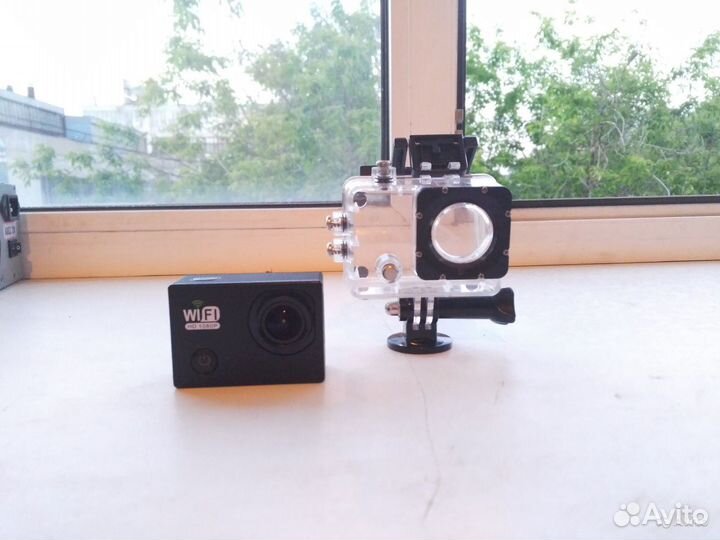 Экшн камера с аквабоксом