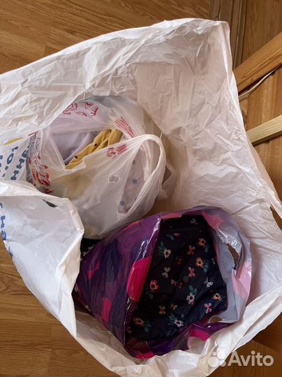 Вещи пакетом для девочки 104-116