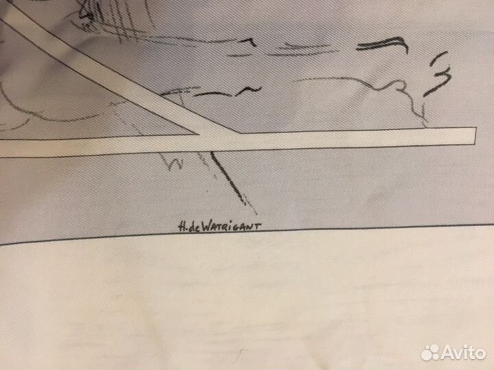 Платок Hermes Ballet equestre