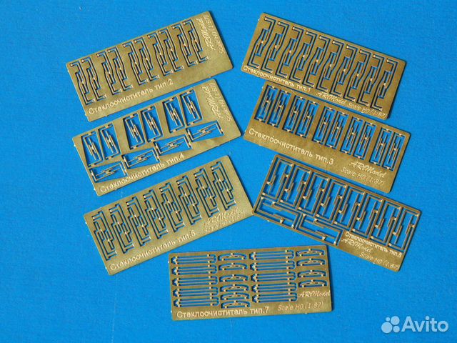 Зеркала и стеклоочистители 1:87