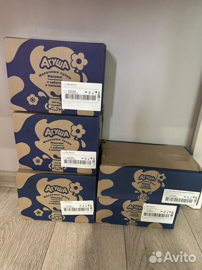 Фруктовое пюре агуша