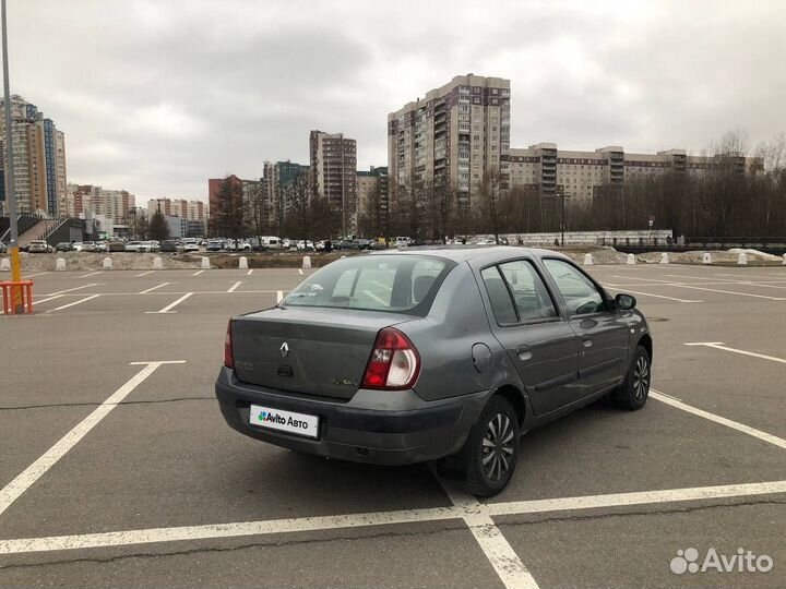 Renault Symbol 1.4 МТ, 2005, 304 000 км