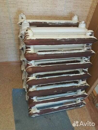 Батарея чугунная бу 25 секций