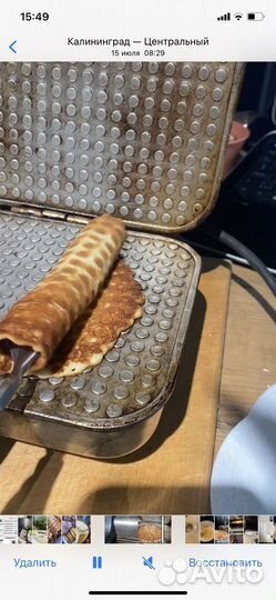 Вафельница СССР