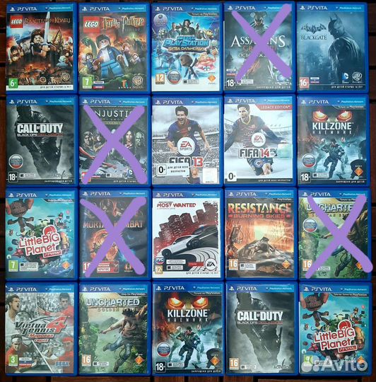 Игры PS vita