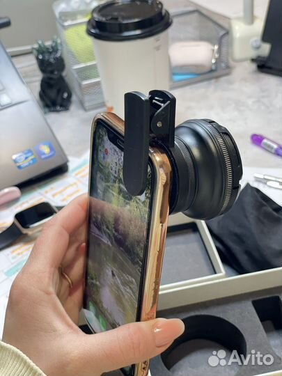 Линза обьектив на телефон для макросъёмки