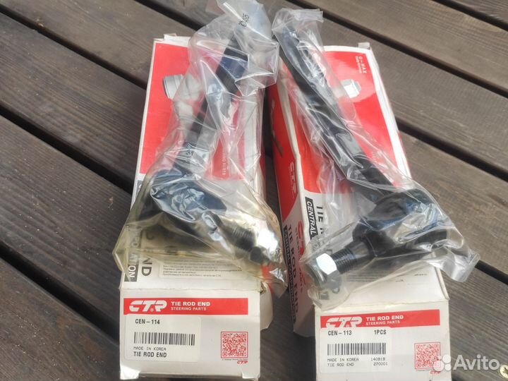 Наконечники рулевой тяги CTR 2шт.CEN114+cen113