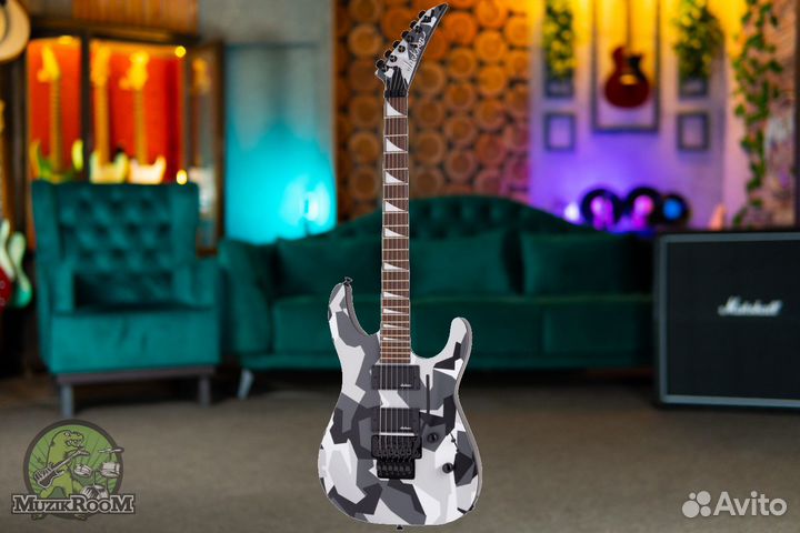 Jackson X Series Soloist SLX DX Camo LRL Winter