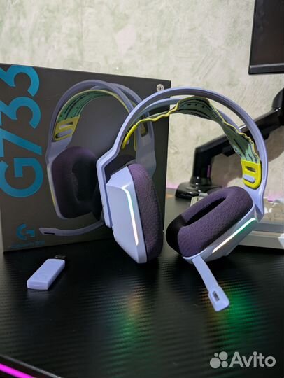 Наушники logitech g733