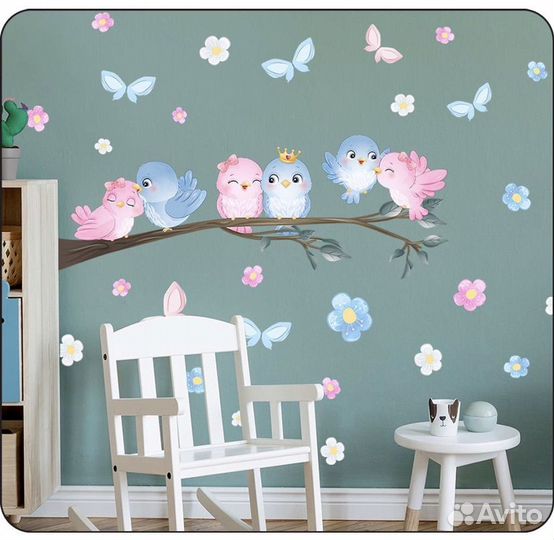 Интерьерные наклейки