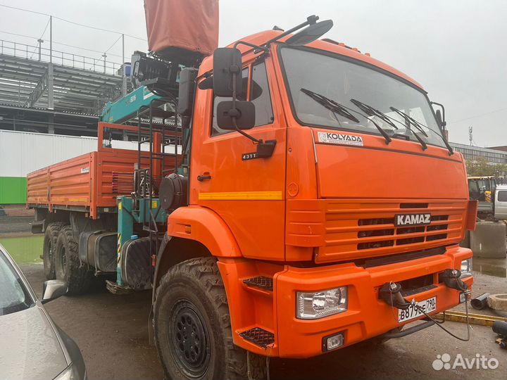 КамАЗ 43118 с КМУ, 2022