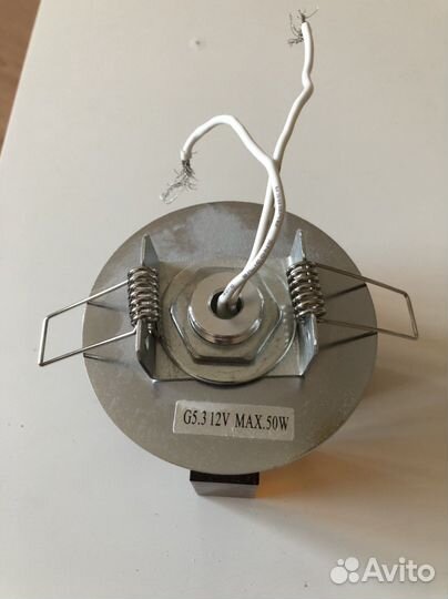 Светильник потолочный стекло