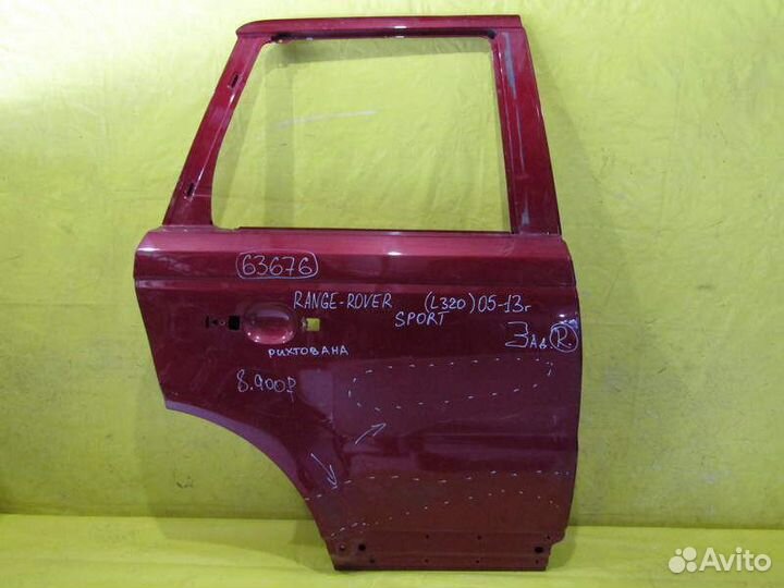 Дверь задняя Range Rover Sport 05-13 г 63676