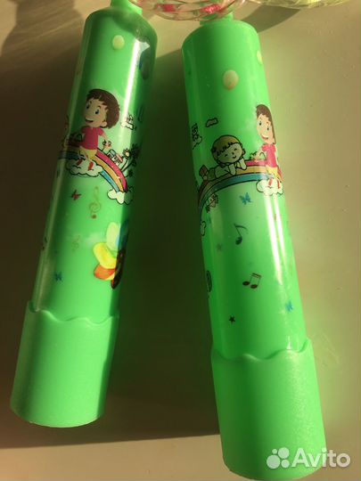 Скакалка детская лёгкая 2м 7см