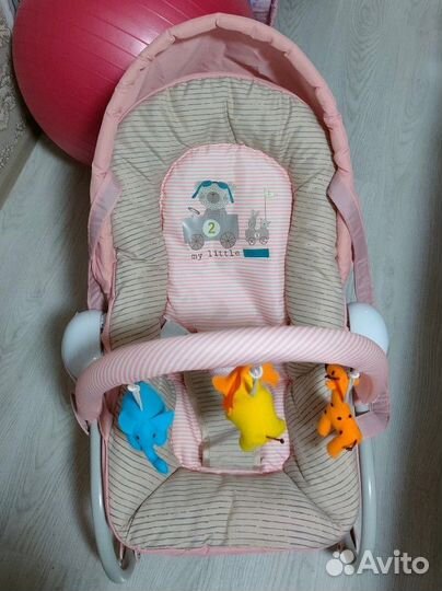 Шезлонг детский babyton