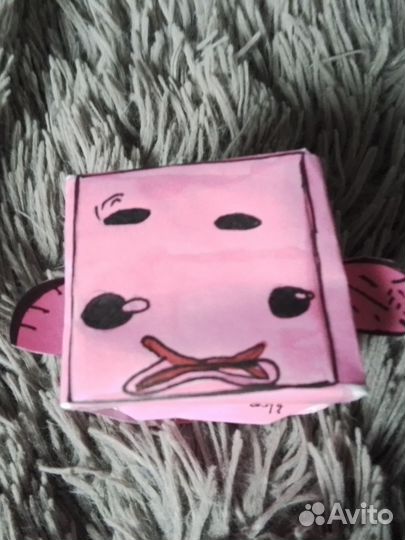 Бумажная фигурка рыбка