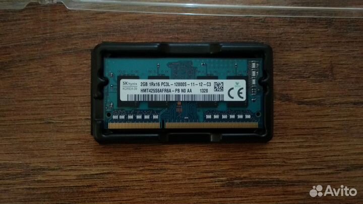 Оперативная память Hynix 2 гб DDR3L sodimm