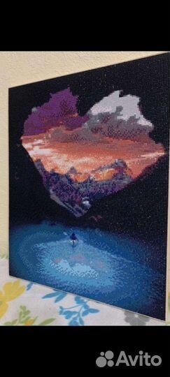 Алмазная мозаика на подрамнике